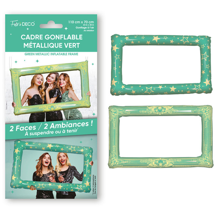 Cadre rectangulaire gonflable - 2 ambiances | Le Géant de la Fête