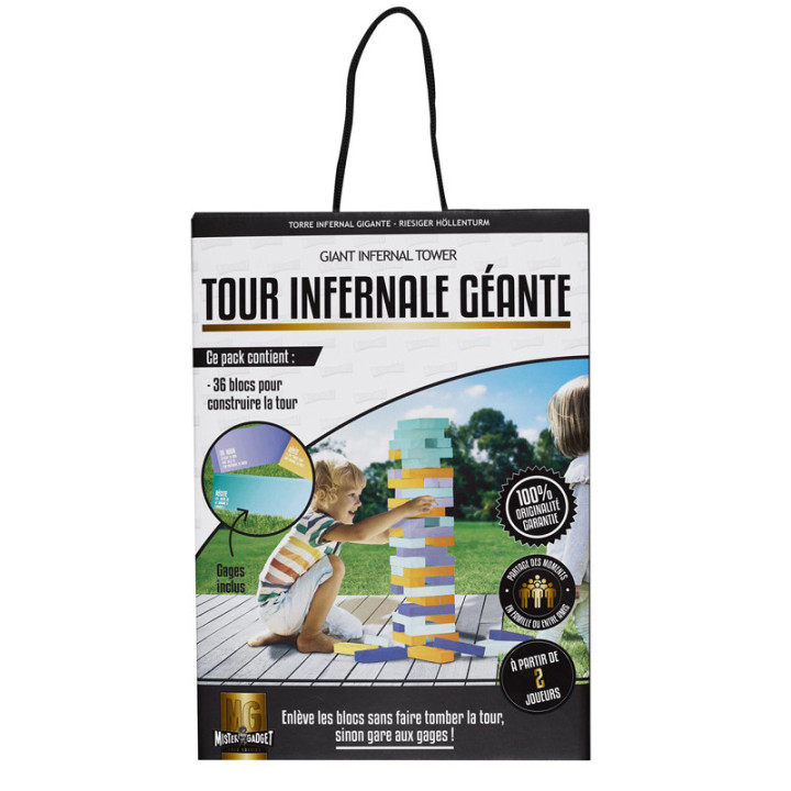 Jeu de la tour infernale en carton | Le Géant de la Fête
