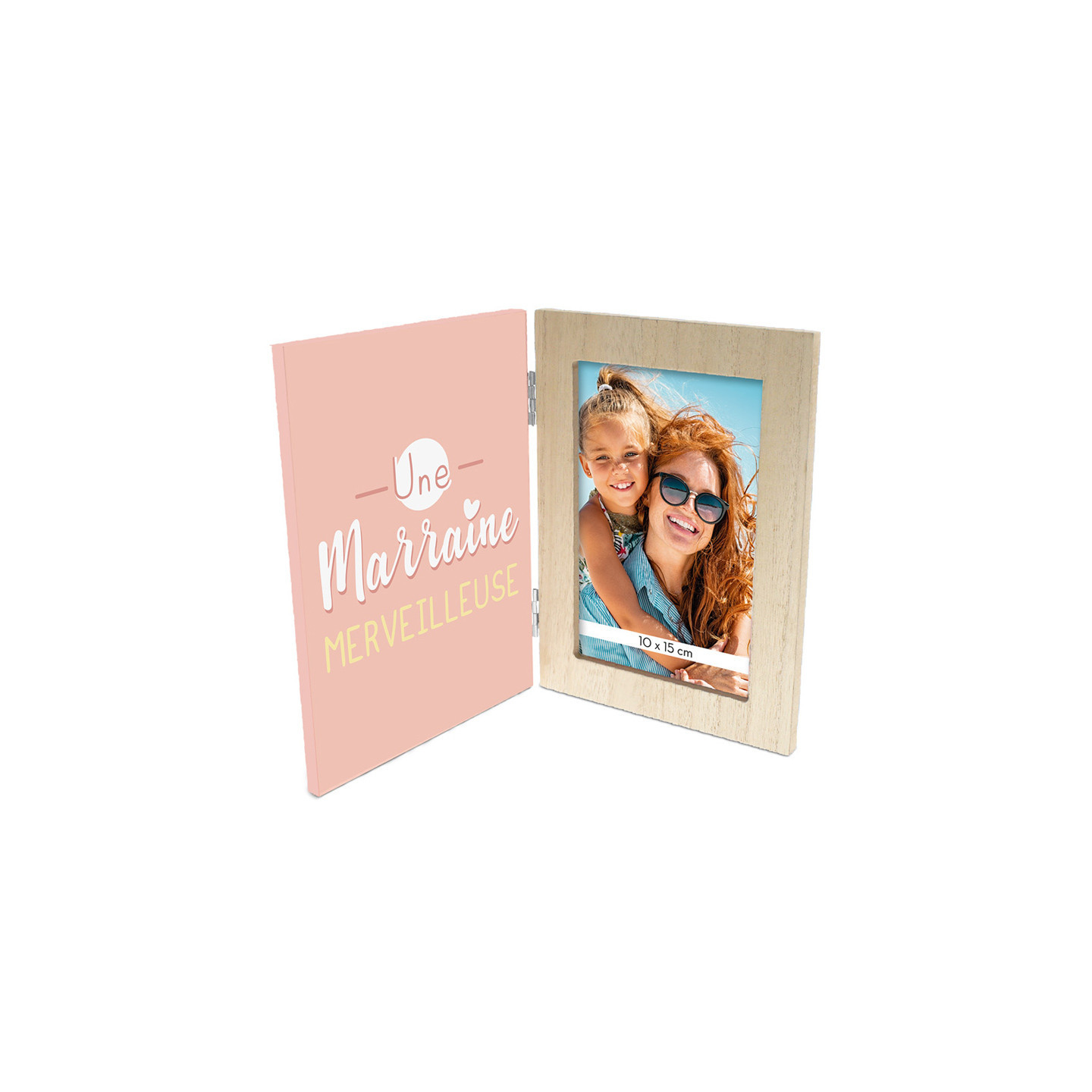 Cadre photo double "Marraine Merveilleuse" | Le Géant de la Fête