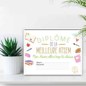 Diplôme de la Meilleure ATSEM | Le Géant de la Fête