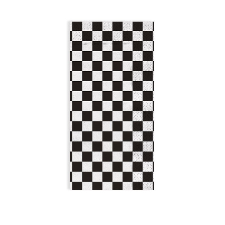 Serviettes rectangles - Racing - lot de 16 | Le Géant de la Fête