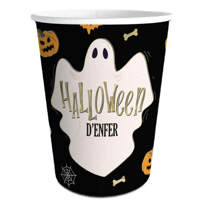 Gobelets - Halloween d'Enfer - lot de 6 | Le Géant de la Fête