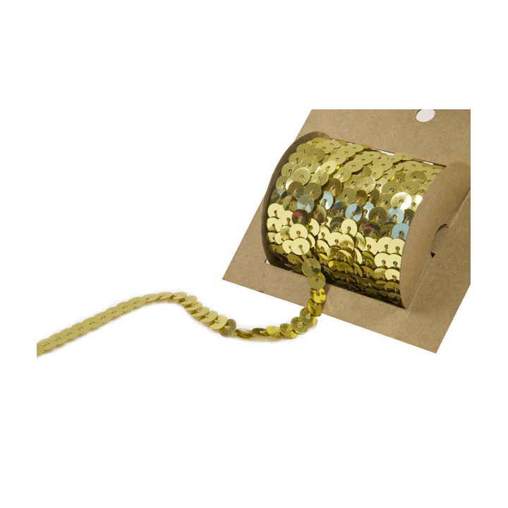 Guirlande de sequins - Doré | Le Géant de la Fête