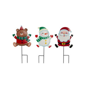 Piquets de jardin - Noël - lot de 3 | Le Géant de la Fête