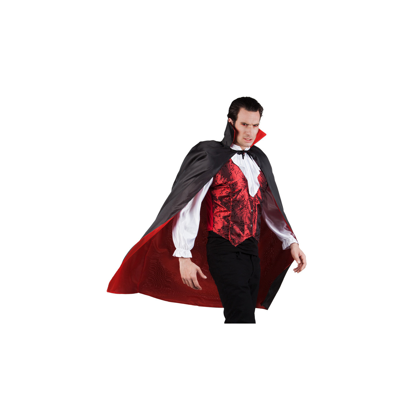 AOOWU Cape à capuche pour adulte - Unisexe - Réversible - Noir et rouge - Cape de vampire - Costume de sorcière pour adulte - Costume pour Halloween, Noël, carnaval, cosplay, 150 cm AOOWU Cape à capuche pour adulte - Unisexe - Réversible - Noir et rouge - Cape de vampire - Costume de sorcière pour adulte - Costume pour Halloween, Noël, carnaval, cosplay, 150 cm