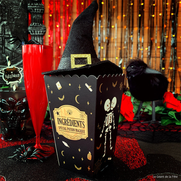 Mini chapeau de sorcières en feutrine - 10.5 cm | Le Géant de la Fête