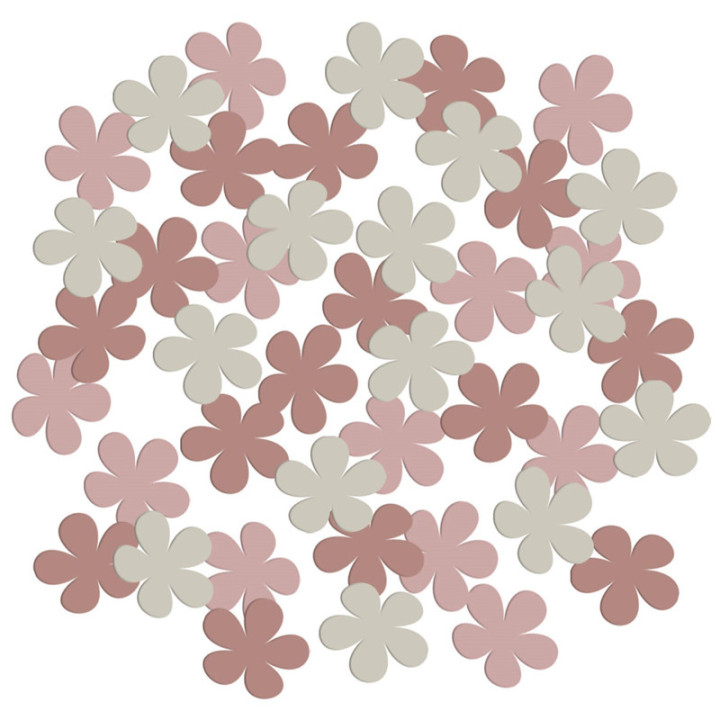 Confettis de table en forme de fleurs | Le Géant de la Fête