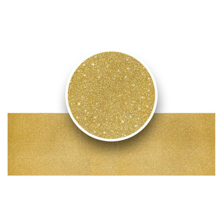 Adhésifs à paillettes - 45 cm x 1.50 m - Doré | Le Géant de la Fête