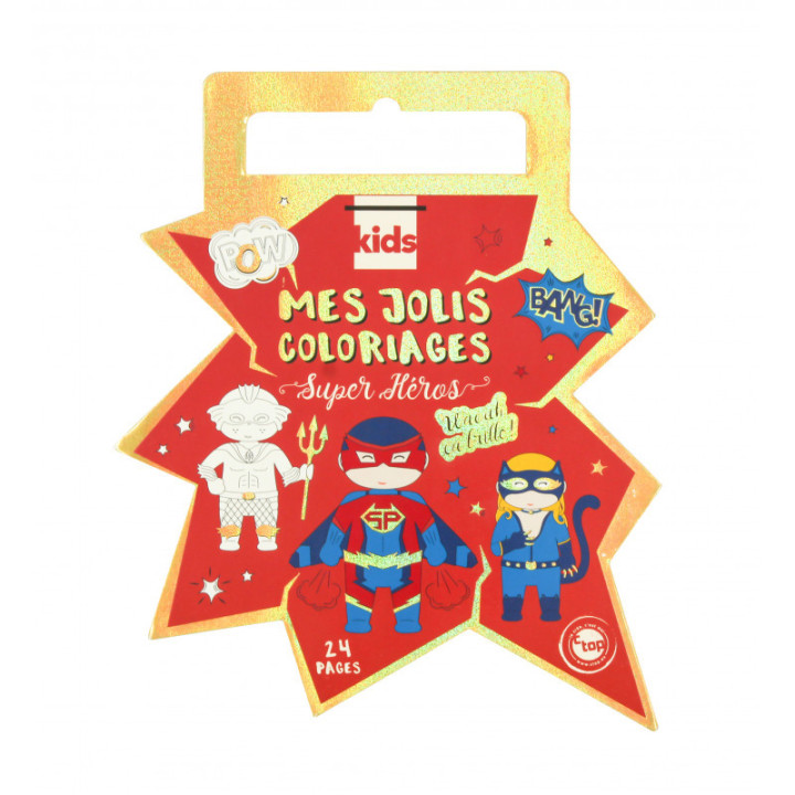 Coloriage - Super héros | Le Géant de la Fête