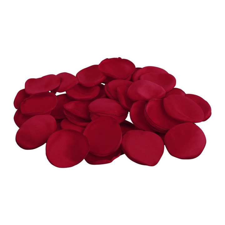 Confettis de pétales de rose en satin - lot de 50 | Le Géant de la Fête