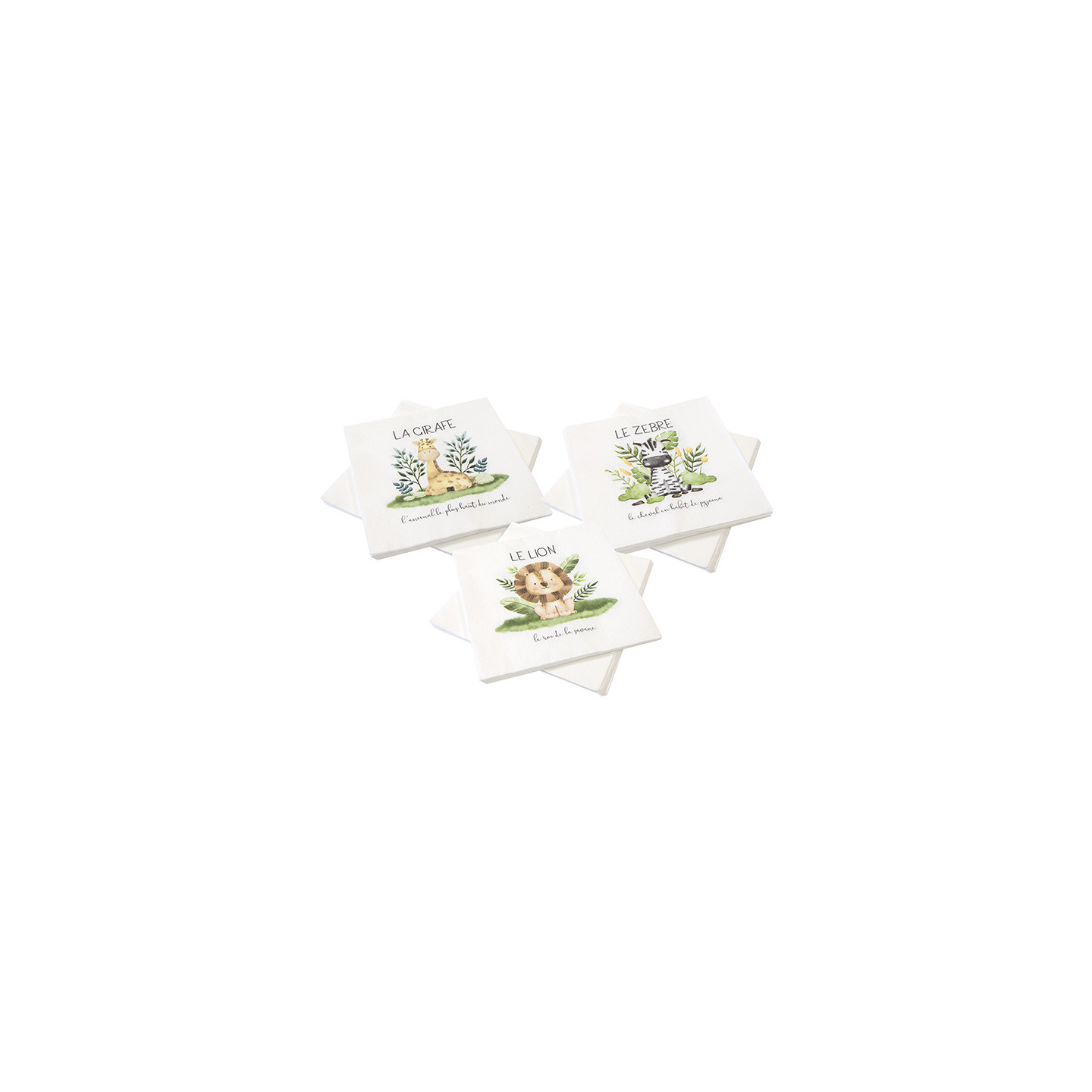 Serviettes Mariage Décoration Table Nature Les Serviettes En Papier Animaux De La Forêt 16,5 X 16,5 Cm. Paquet De Serviette Papier Serviettes Mariage Décoration Table Nature Les Serviettes En Papier Animaux De La Forêt 16,5 X 16,5 Cm. Paquet De Serviette Papier