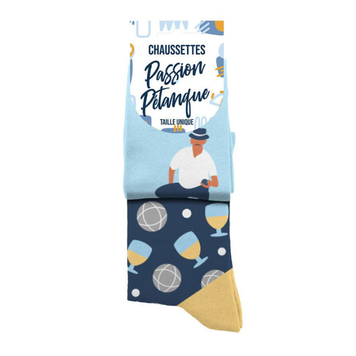 Chaussettes dépareillées - Pétanques | Le Géant de la Fête
