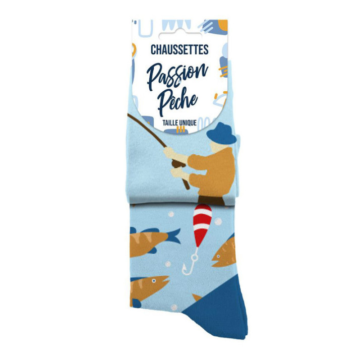 Chaussettes dépareillées - Pêche | Le Géant de la Fête