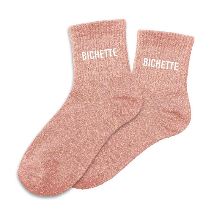 Chaussettes à paillettes "Bichette" | Le Géant de la Fête