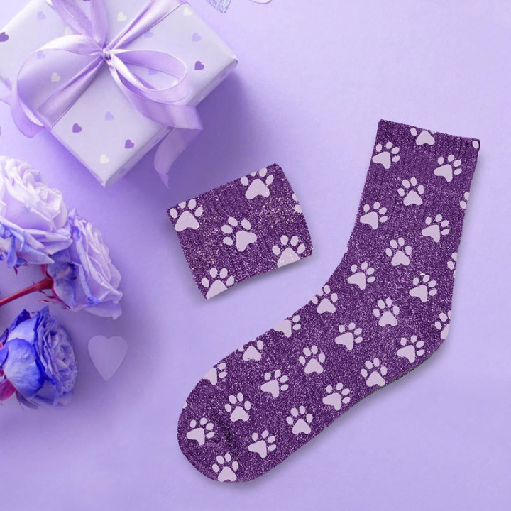 Chaussettes à paillettes - Chat | Le Géant de la Fête