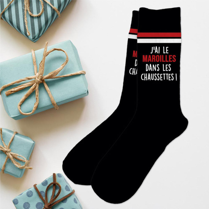 Chaussettes "J'ai le maroilles" | Le Géant de la Fête