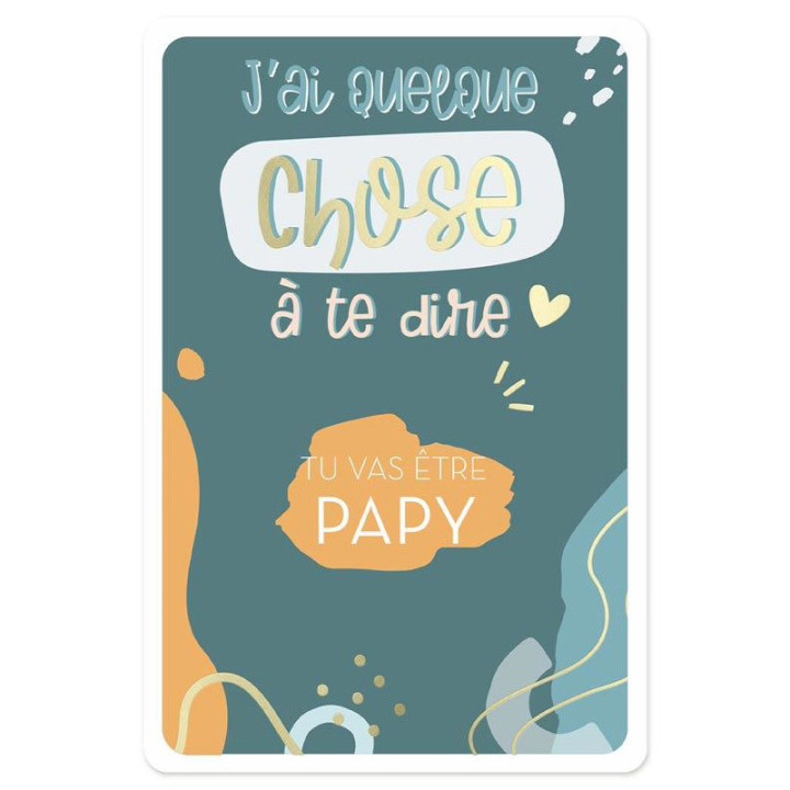 Cartes d'annonce à gratter - Papy | Le Géant de la Fête