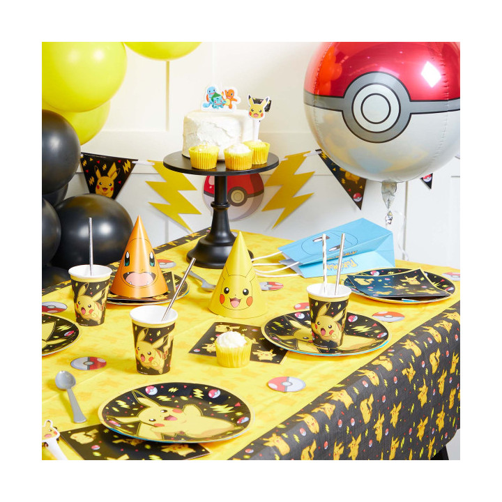 Nappe - Pokemon Éclair - 1.20 x 1.80 m | Le Géant de la Fête