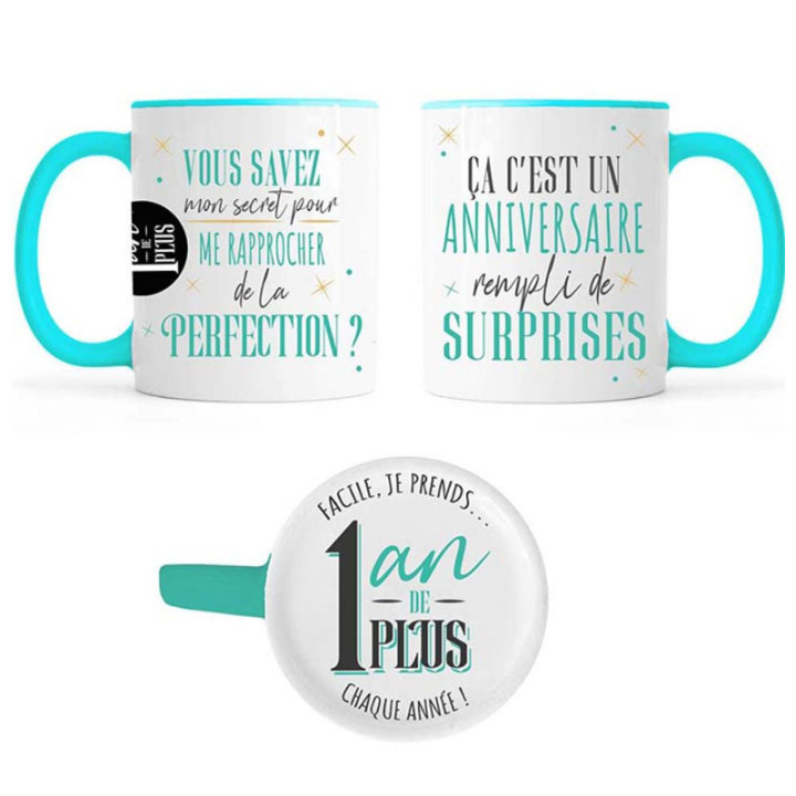Mug “1 an de plus” - Secret | Le Géant de la Fête