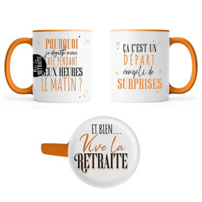 Mug - Secret - Retraite | Le Géant de la Fête