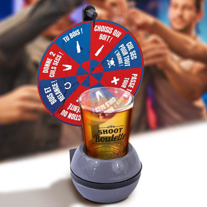 Jeu Shot Roulette - Apéro | Le Géant de la Fête