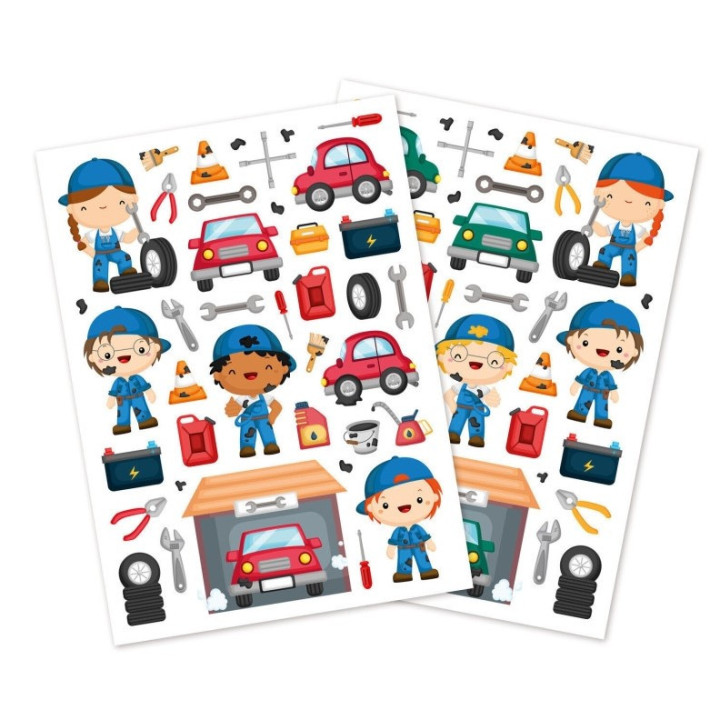 Gommettes - Garage - lot de 78 | Le Géant de la Fête