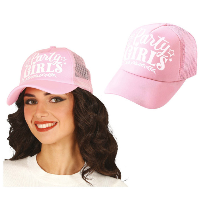 Casquette "Party Girls" - Rose | Le Géant de la Fête