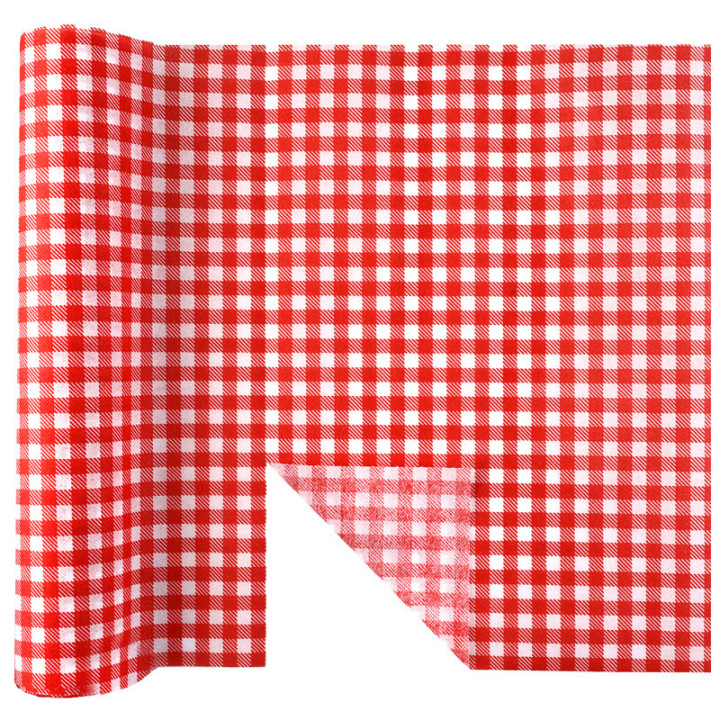Chemin de table - Vichy - 40 cm x 4.8 m | Le Géant de la Fête