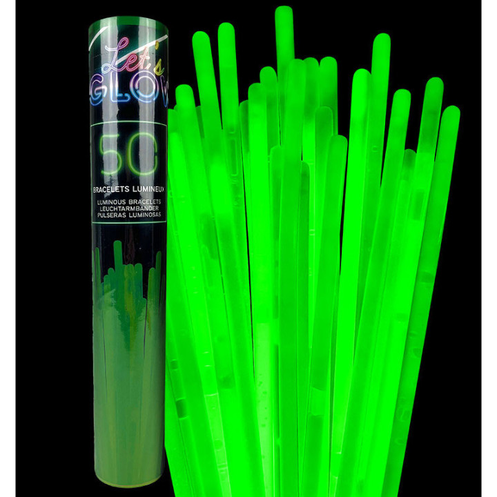 Bracelets fluo - 20 cm - lot de 50 - Couleur | Le Géant de la Fête