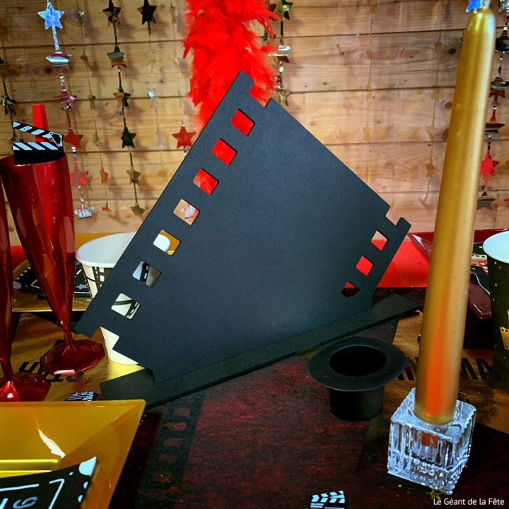 Centre de table - Pellicule de film | Le Géant de la Fête