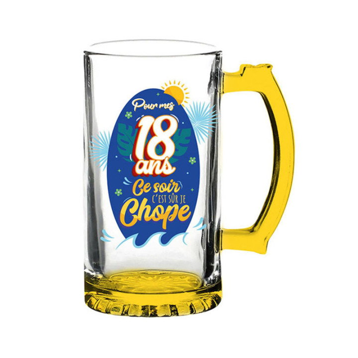 Chope à bière - 18 ans | Le Géant de la Fête