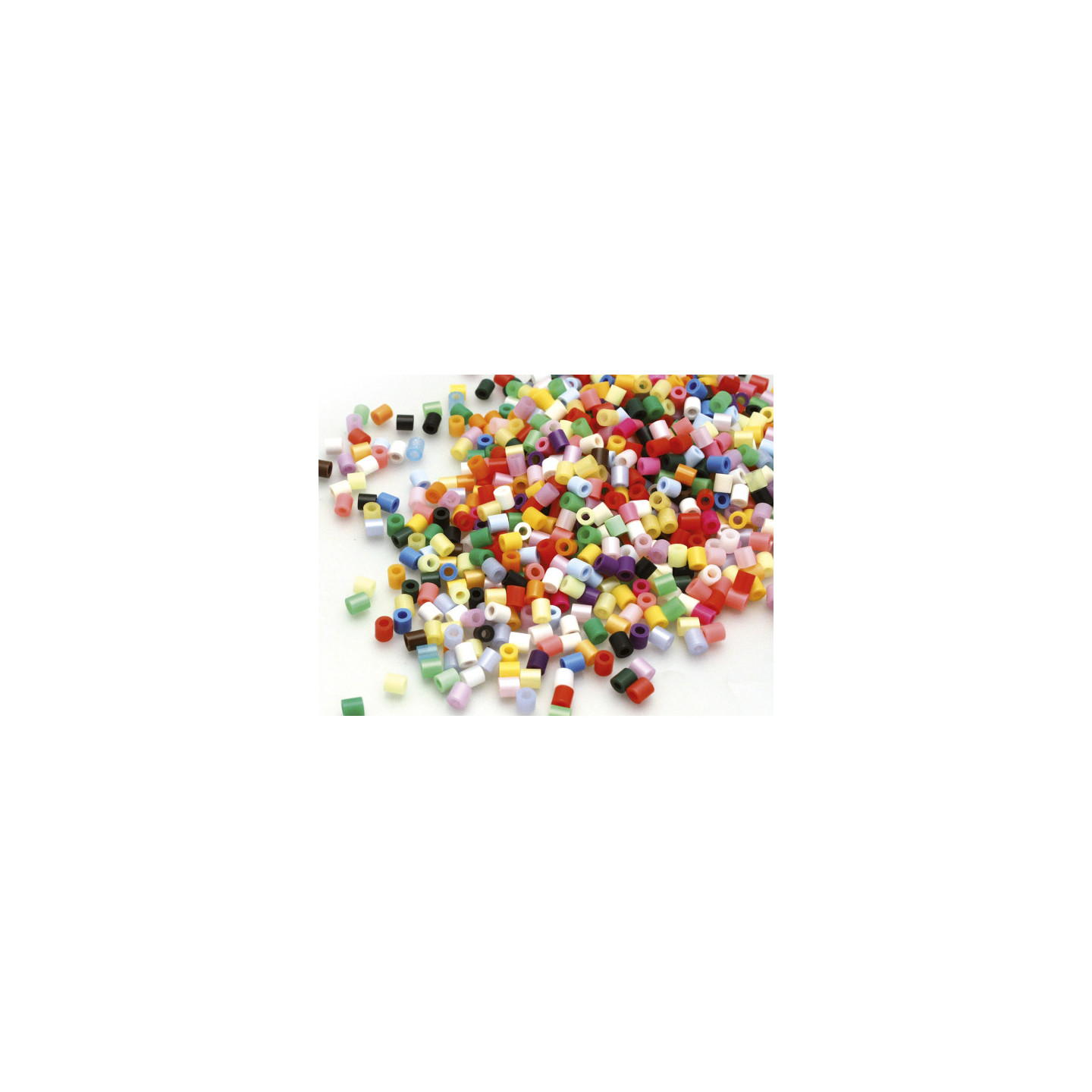 Perles à repasser XXL couleurs fluo - 1000 perles - Perles à repasser 1 cm