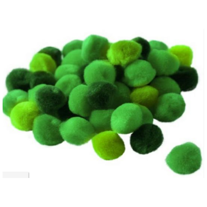 Pompons - Dégradés - lot de 45 | Le Géant de la Fête