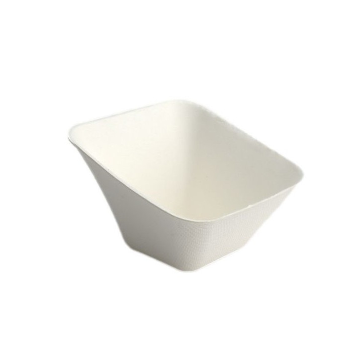 Verrine biseautées en fibres - lot de 50 | Le Géant de la Fête