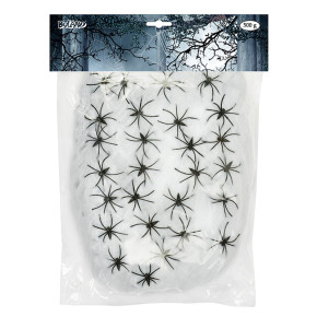 Toile d'araignée et araignées - 500 g | Le Géant de la Fête
