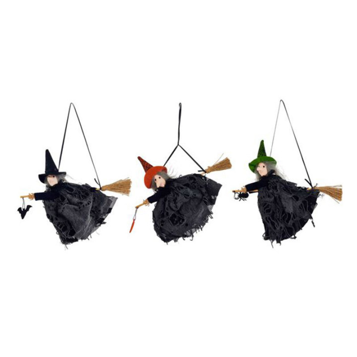 Sorcière sur son balai - 29 cm | Le Géant de la Fête