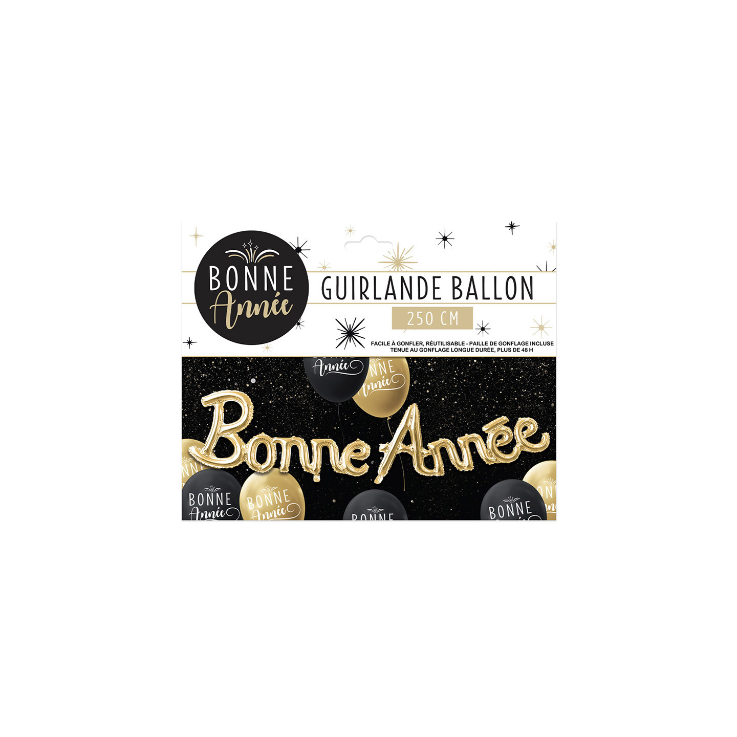 Guirlande Bonne Année - 3 m | Le Géant de la Fête
