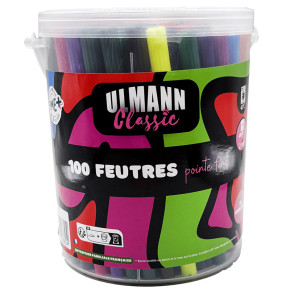 Feutres à pointes fines - Ulmann - lot de 100 | Le Géant de la Fête