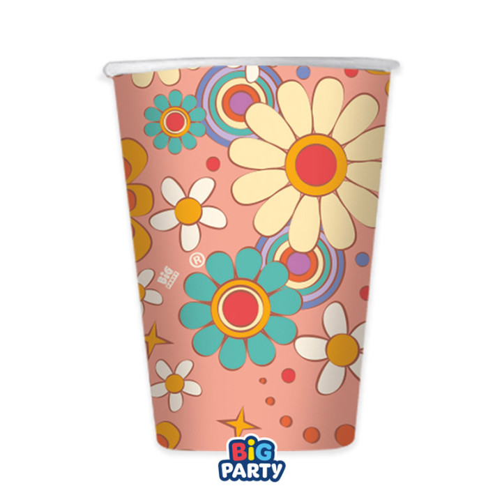 Gobelets - Groovy - lot de 6 | Le Géant de la Fête