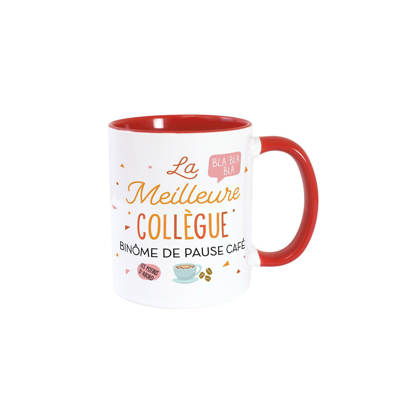 Mug "Meilleure Collègue" - Rouge | Le Géant de la Fête