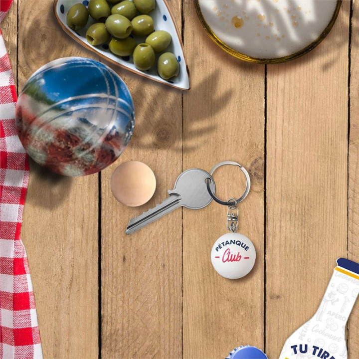 Porte-clés "Pétanque Club" | Le Géant de la Fête