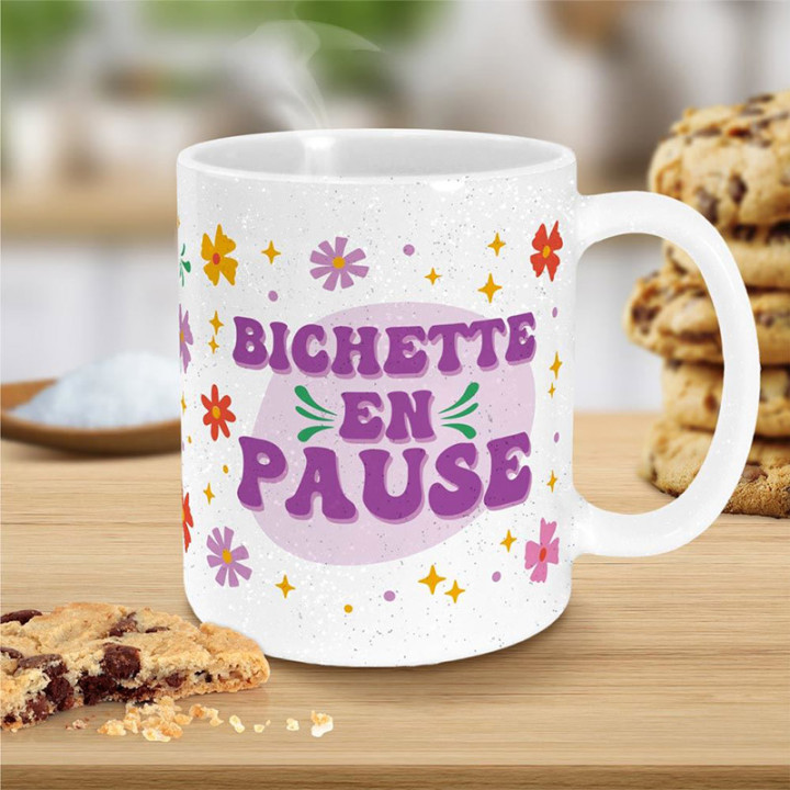 Mug pailleté "Bichette" | Le Géant de la Fête