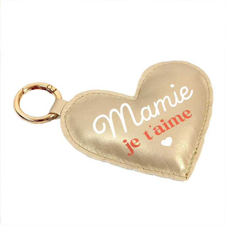 Porte-clés "Mamie je t'aime" - Coeur | Le Géant de la Fête