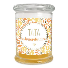 Bougie parfumé "Tata extraordinaire" | Le Géant de la Fête