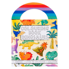 Coloriage avec stickers - Dinosaure | Le Géant de la Fête