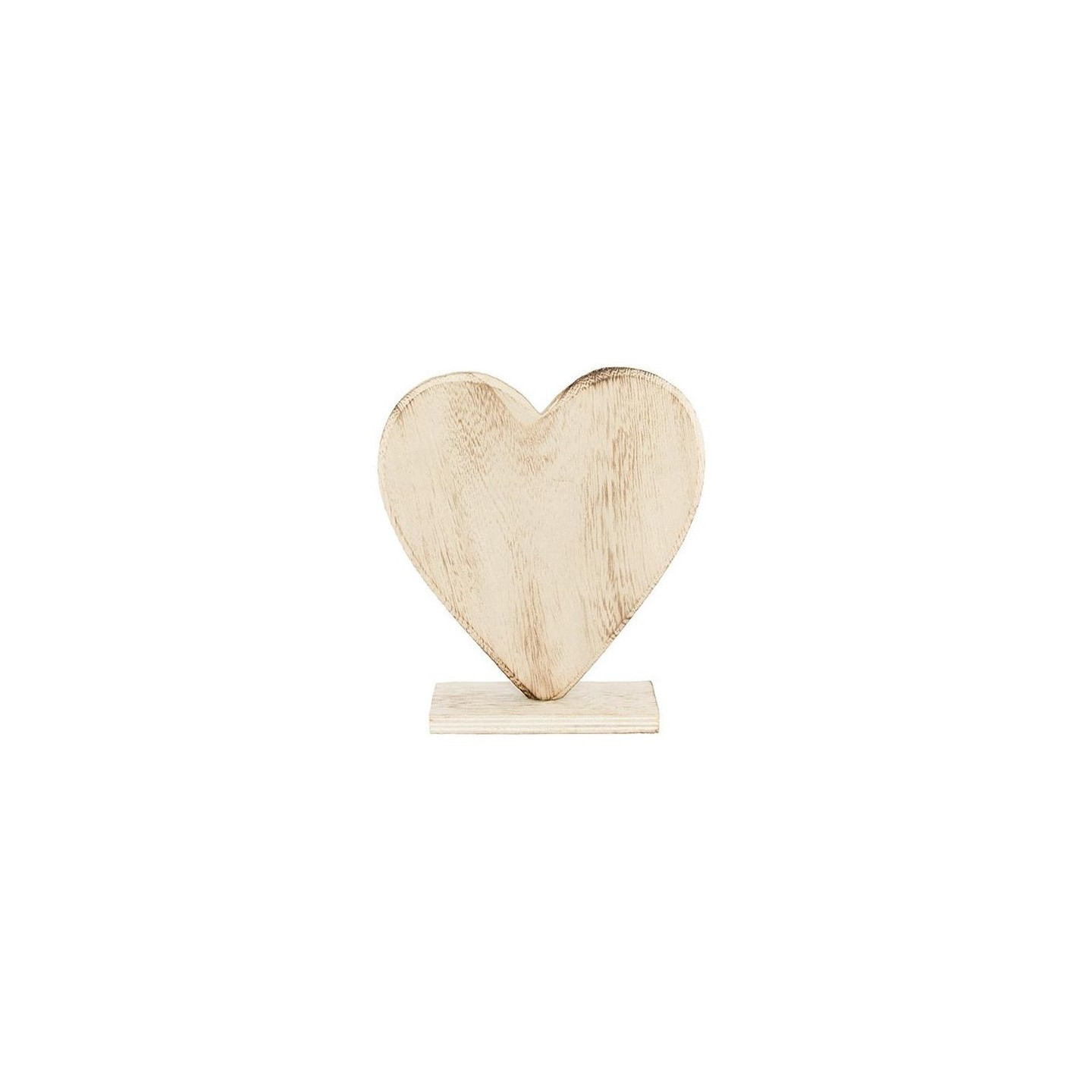 Cœur En Bois Naturel 21 X 19,5 Cm – Idéal Pour Décoration Artisanale, Mariage Ou Peinture DIY