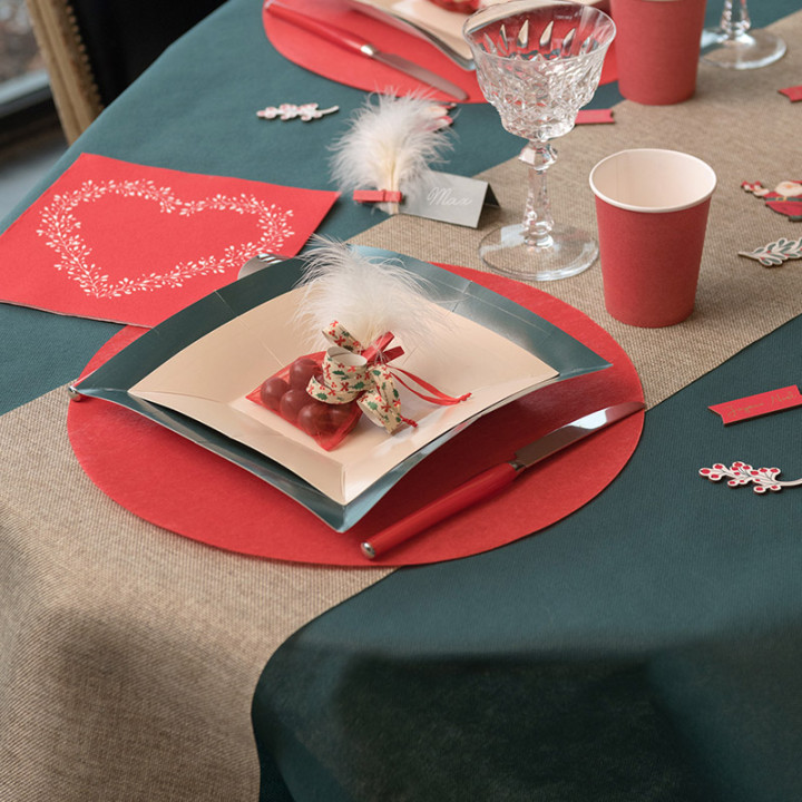 Sets de table ronds - lot de 50 | Le Géant de la Fête