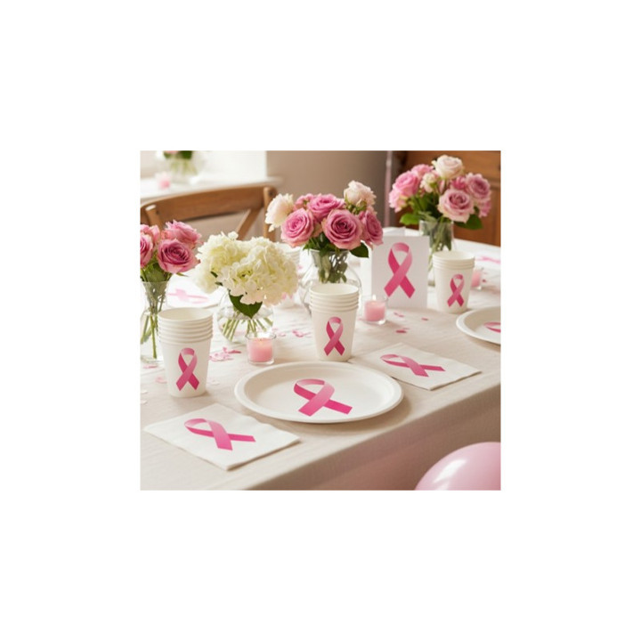 Gobelets - Octobre Rose - lot de 8 | Le Géant de la Fête