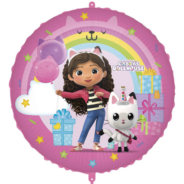 Ballon métallique - Gabby's Dollhouse - 46 cm | Le Géant de la Fête