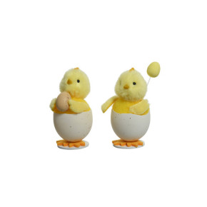 Poussin en mousse dans une coquille - 10 cm | Le Géant de la Fête